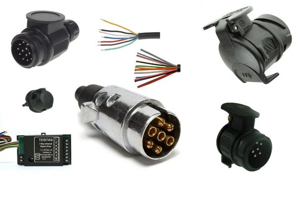 Trailer Parts & Accessories electrics plugs and sockets