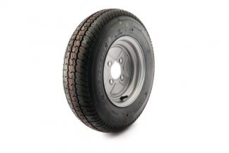 10 inch Trailer wheel and 145-80-10 Tyre 4 inch PCD to fit Indespension Trailers