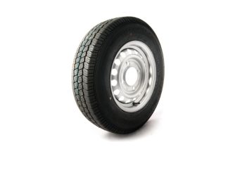 13 inch trailer wheel with 165-13c 8ply tyre 5.5 inch PCD to fit Ifor Williams 02
