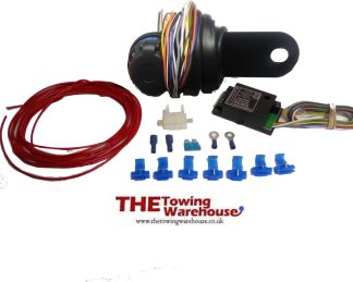 13 Pin Euro Electric Towbar Towing Wiring Kit 7way bypass relay canbus