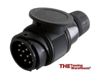 TOP QUALITY GERMAN MADE "Jaeger" Euro 13 pin plug for Caravans ,Trailers etc