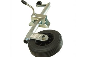 Maypole 34mm Telescopic jockey wheel and clamp For ERDE trailers