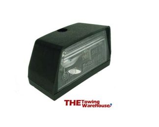 slimline rear number plate lamps-lights for Indespension trailers etc 982b