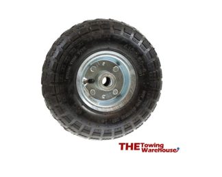 Pneumatic Heavy Duty Replacement Jockey Wheel for Caravans & Trailers