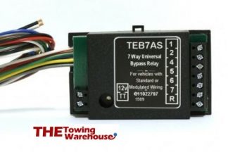 Smart universal fitting 7 way bypass relay TEB7AS Towbar Towing canbus wiring