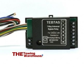 Smart universal fitting 7 way bypass relay TEB7AS Towbar Towing canbus wiring