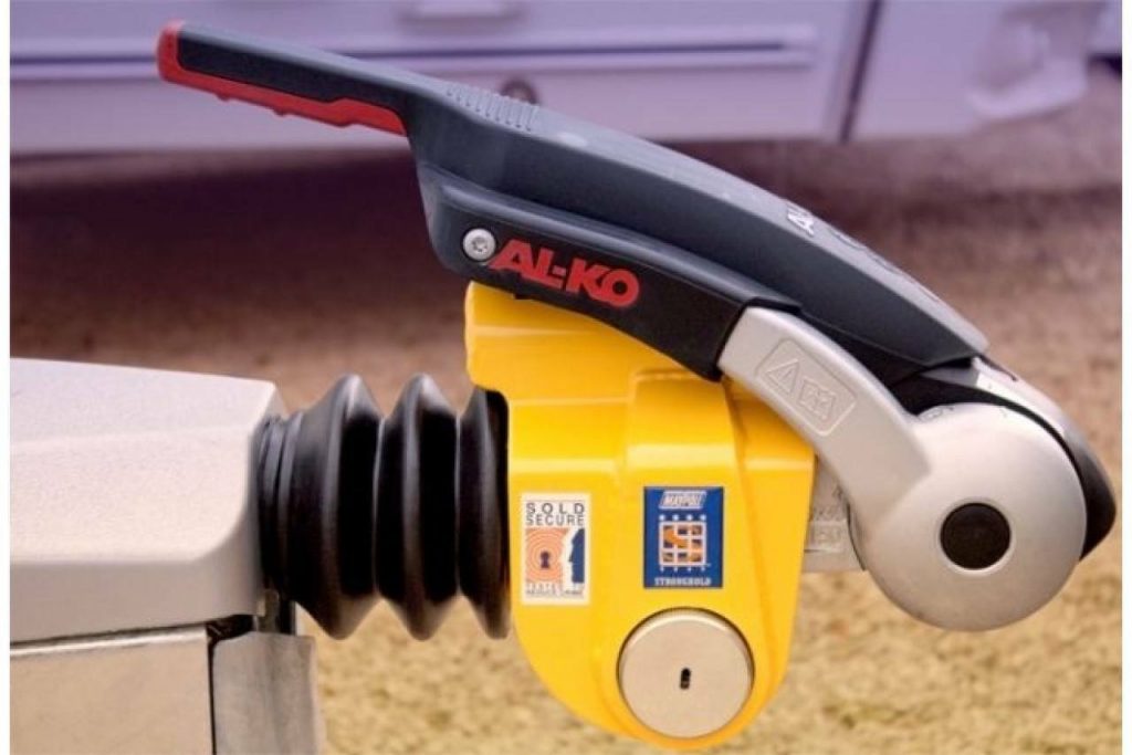 Stronghold Hitch lock For ALKO Caravan and Trailer braked Couplings