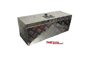 Aluminium Chequer Plate Storage-Tool Box Lockable lid trucks, trailers 3