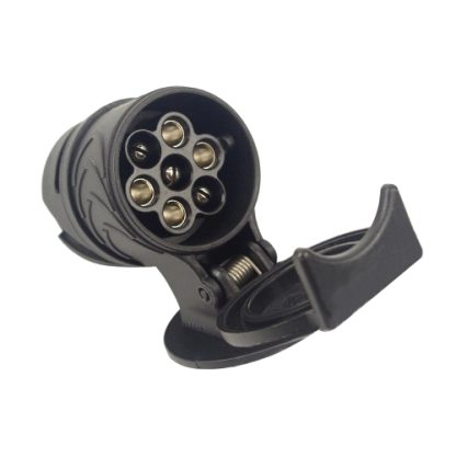 Brink 13 pin Euro socket (vehicle) to UK 7pin plug (trailer) adapter - Image 2