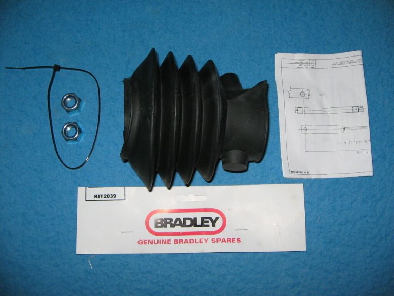 Genuine Bradley Kit 2039 rubber bellows for HU12/14 3500 kg trailer