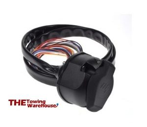13 pin Euro type car socket to allow the use of a trailer