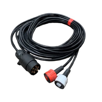 Radex 6m Harness with 7 Pin Plug & 2 X 5 Pin Radex connectors (MP80306)