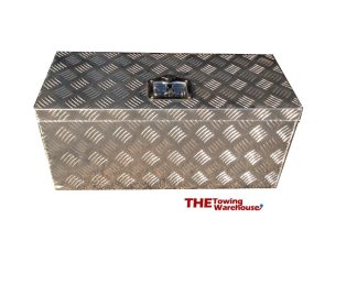 Large Aluminium Chequer Plate Storage Tool Box