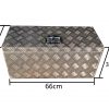Large Aluminium Chequer Plate Storage/Tool Box Lockable lid trucks, trailers - Image 3