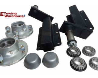Peek 350Kg suspension units with hubs & bearings 01