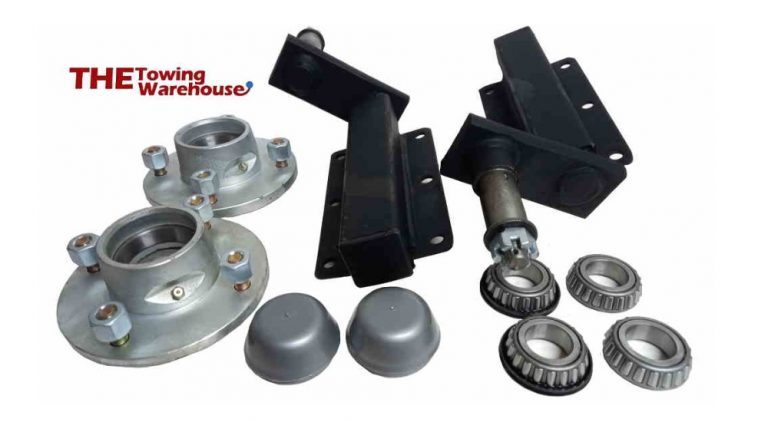 Peak 350 kg Independent Trailer suspension units & 4″ PCD hubs » The