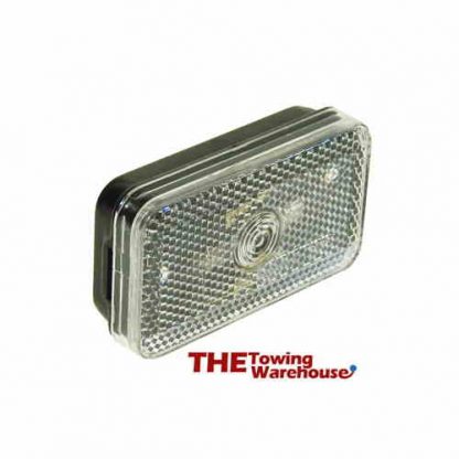 MP8735B Clear Front Marker Lamp & Reflector 8735-1