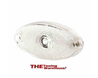 Slim Line Oval LED Front Marker Lamp 12-24V 1