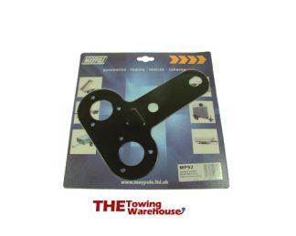 Dual Socket Towbar Mounting Plate