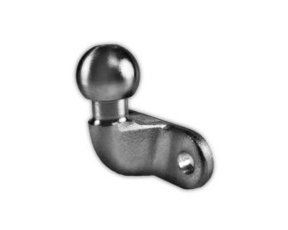 Heavy Duty Tow Ball Silver 50mm, Hitch, Tow Bar, EU Approved