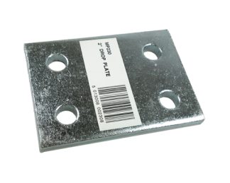 2″ 52mm 4 Hole Drop Plate