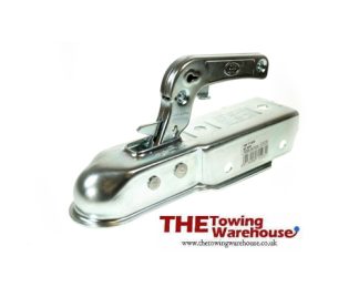 Pressed Steel 50mm Coupling for 60mm Square Tube Drawbars