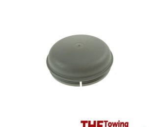 Neutral 76mm Grey Plastic Hubcap For Ifor Williams MP4155B