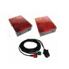 Radex 6800 7 Pin Plug 2 X 5 Pin 6m Marker Harness & Rear Lights Kit