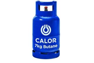 7kg Butane gas bottle exchange.