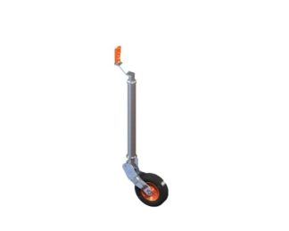 KARRT 48mm Retractable Top Quality Heavy Duty Steel Smooth Jockey Wheel KJW4807