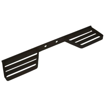 Heavy Duty Towbar Mounted Double Step Black