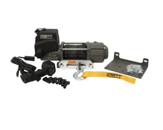 Kartt 4500 lbs 12v Electric Winch with Synthetic Rope